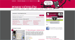 Desktop Screenshot of pomocucitelum.cz